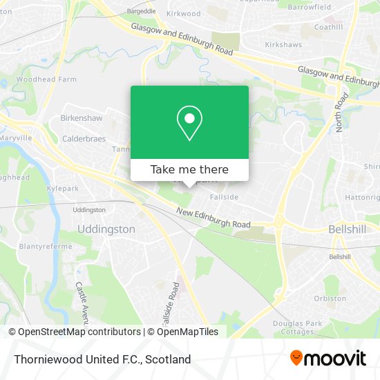 Thorniewood United F.C. map