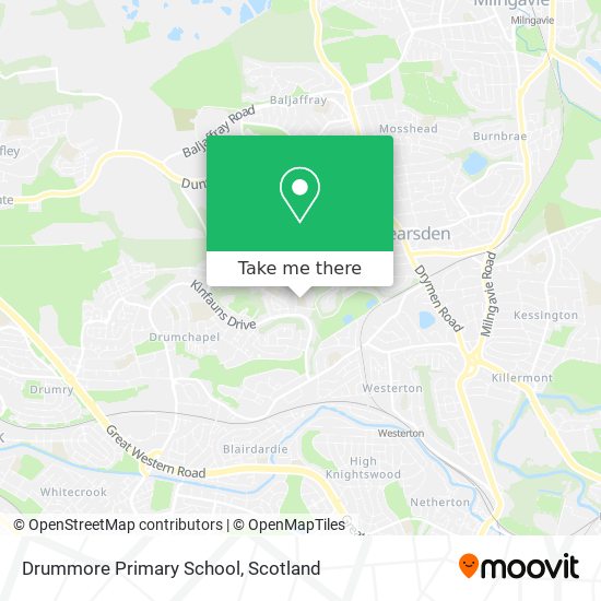 Drummore Primary School map