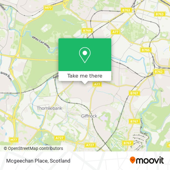 Mcgeechan Place map