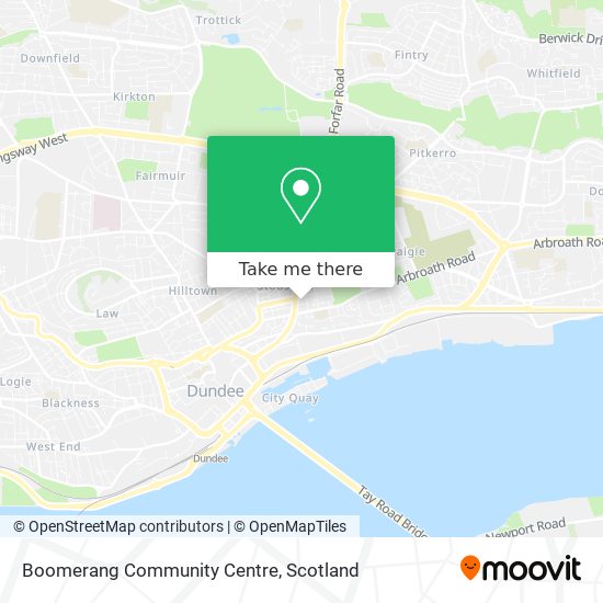 Boomerang Community Centre map