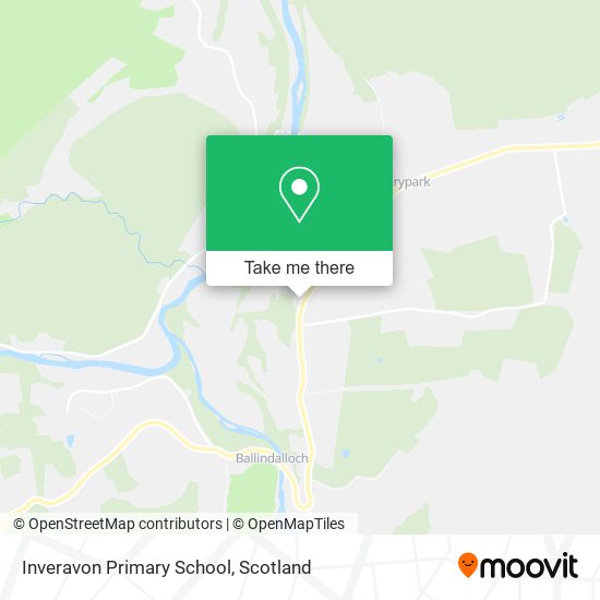 Inveravon Primary School map