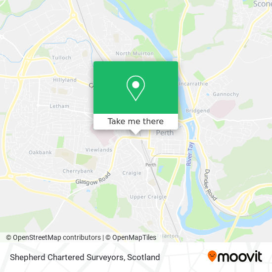 Shepherd Chartered Surveyors map