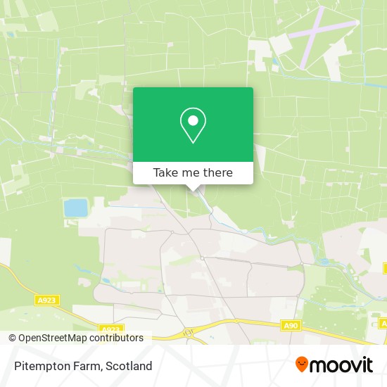 Pitempton Farm map