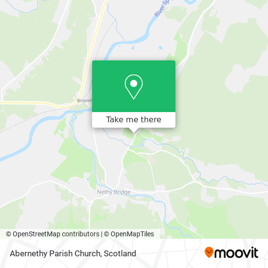 Abernethy Parish Church map