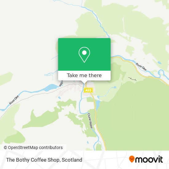 The Bothy Coffee Shop map