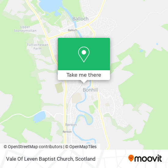 Vale Of Leven Baptist Church map
