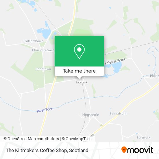 The Kiltmakers Coffee Shop map