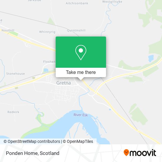 Ponden Home map