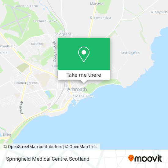 Springfield Medical Centre map
