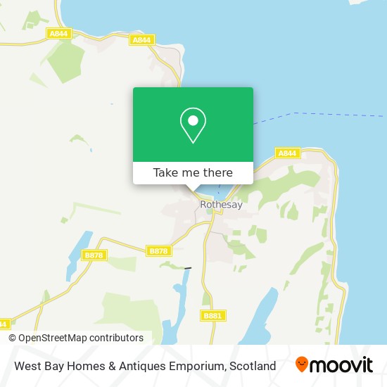 West Bay Homes & Antiques Emporium map