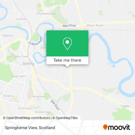 Springkerse View map