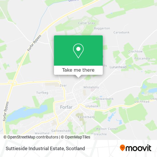 Suttieside Industrial Estate map