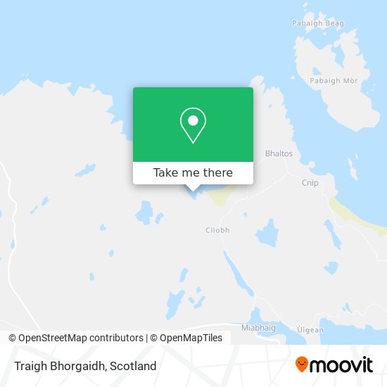 Traigh Bhorgaidh map