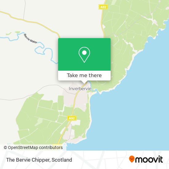 The Bervie Chipper map