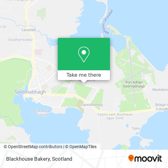 Blackhouse Bakery map