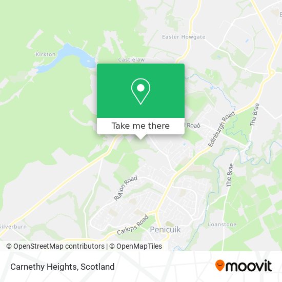 Carnethy Heights map