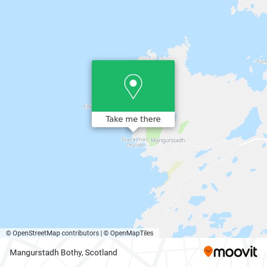 Mangurstadh Bothy map