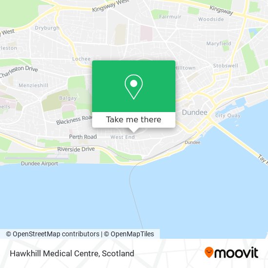 Hawkhill Medical Centre map