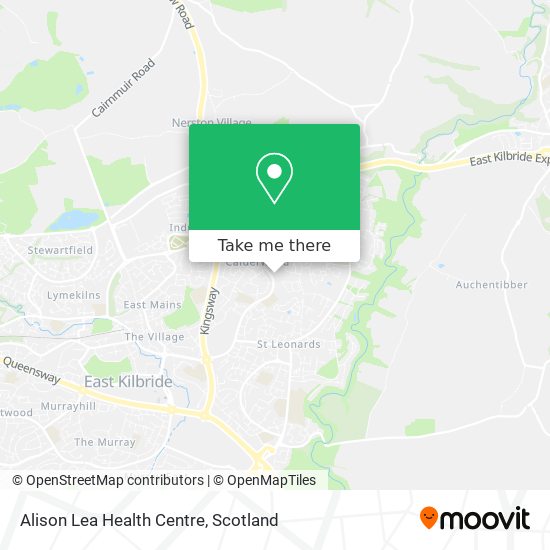 Alison Lea Health Centre map