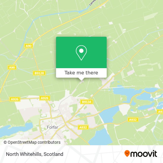 North Whitehills map