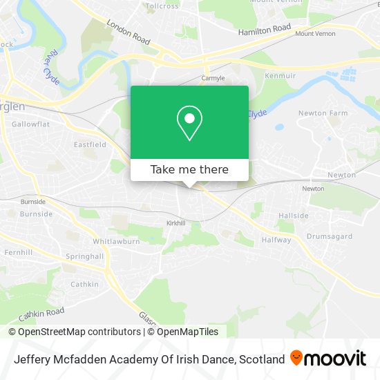 Jeffery Mcfadden Academy Of Irish Dance map