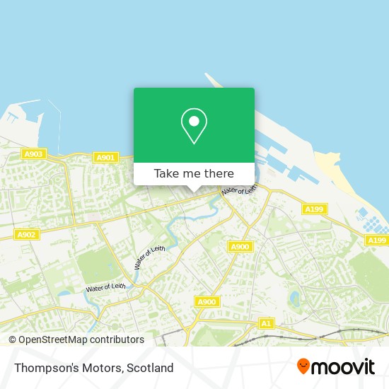 Thompson's Motors map