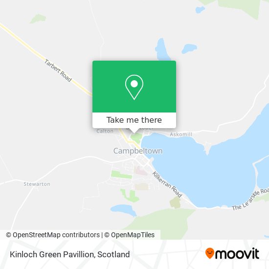 Kinloch Green Pavillion map