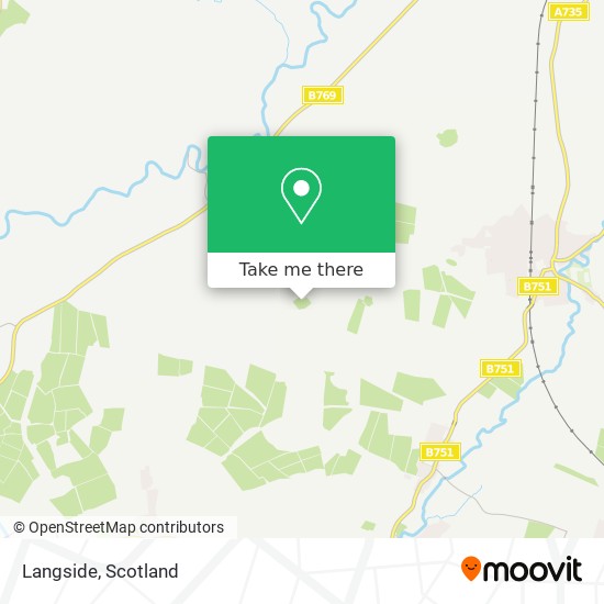 Langside map