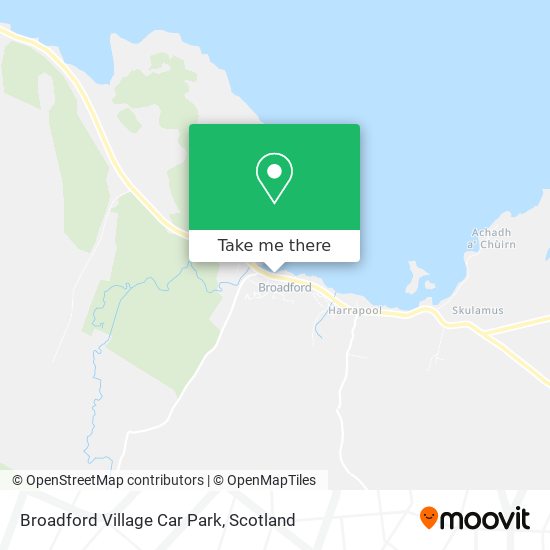 Broadford Village Car Park map