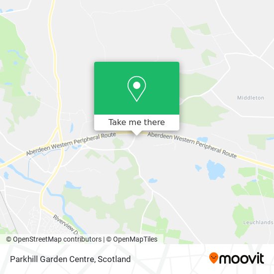 Parkhill Garden Centre map