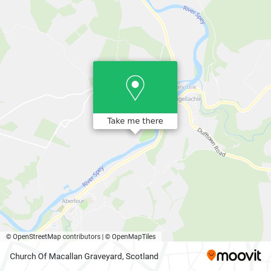 Church Of Macallan Graveyard map