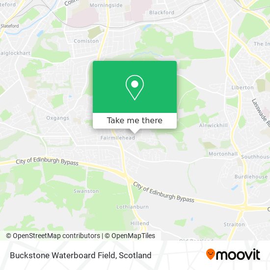 Buckstone Waterboard Field map