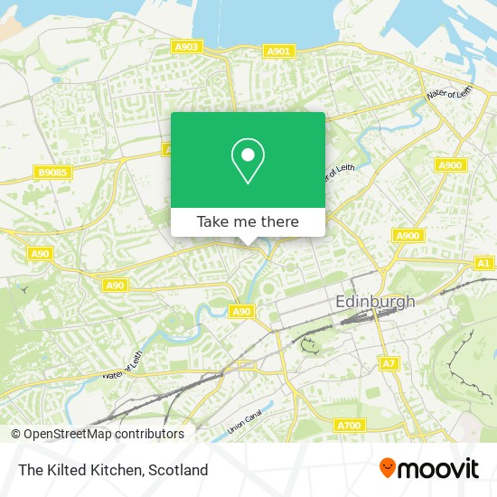The Kilted Kitchen map