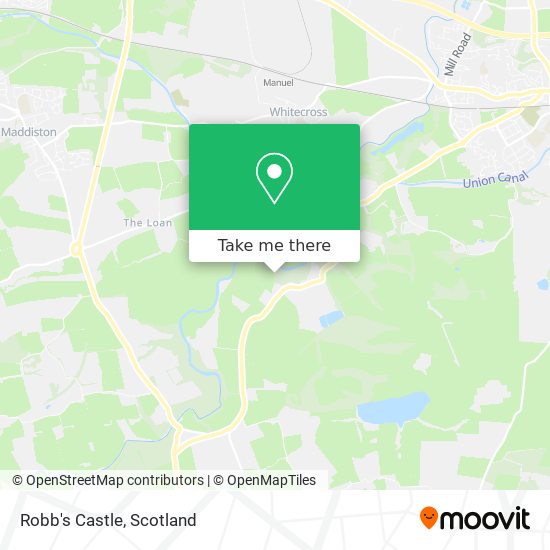 Robb's Castle map