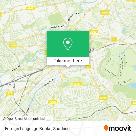 Foreign Language Books map