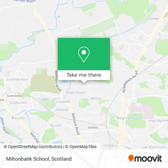 Miltonbank School map