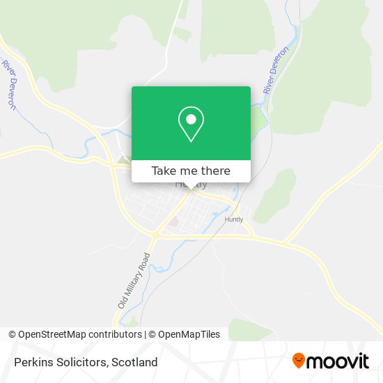 Perkins Solicitors map