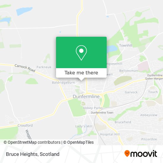 Bruce Heights map
