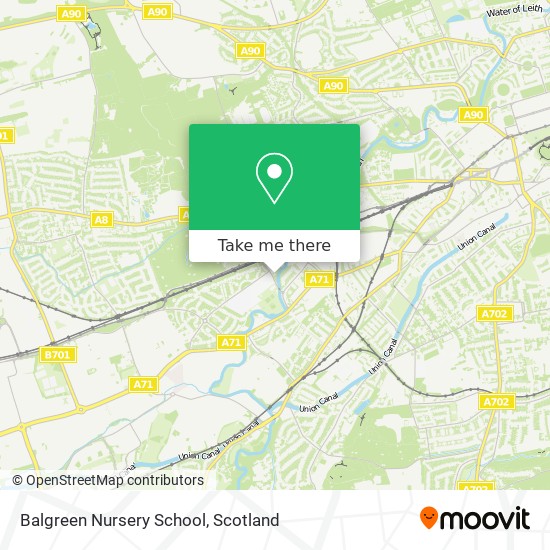 Balgreen Nursery School map