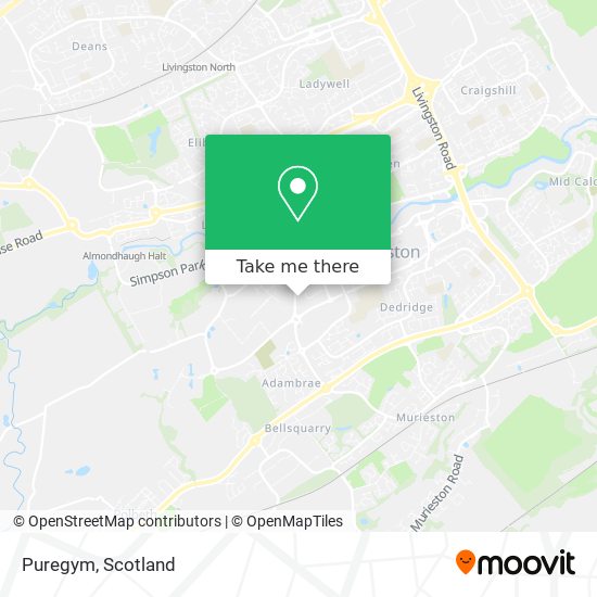 Puregym map