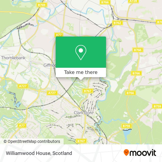 Williamwood House map