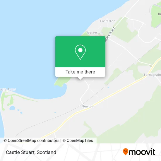 Castle Stuart map