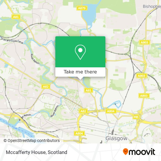 Mccafferty House map