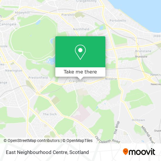 East Neighbourhood Centre map