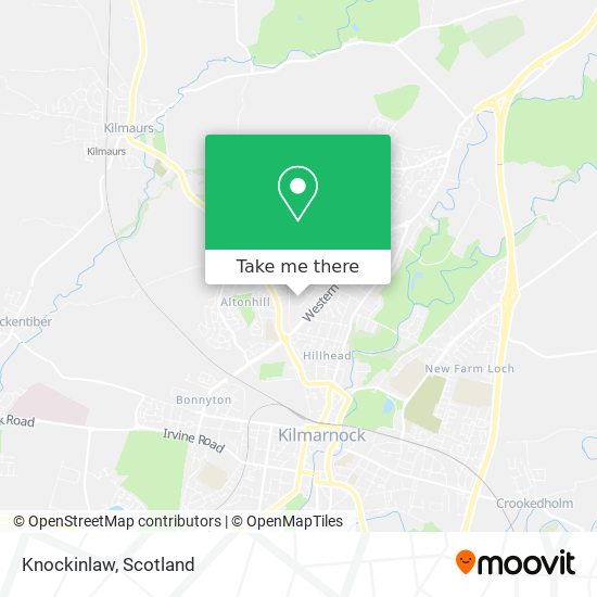 Knockinlaw map