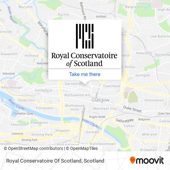 Royal Conservatoire Of Scotland map