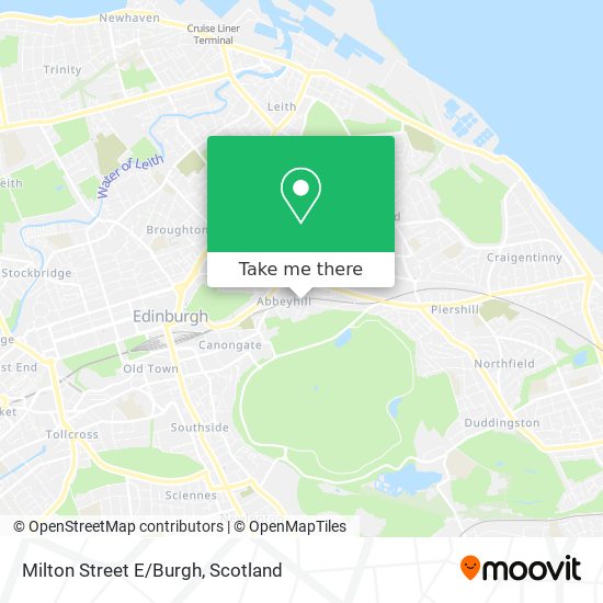Milton Street E/Burgh map