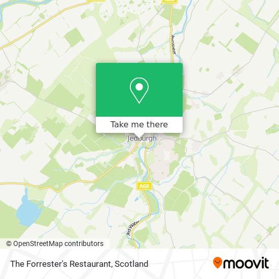 The Forrester's Restaurant map