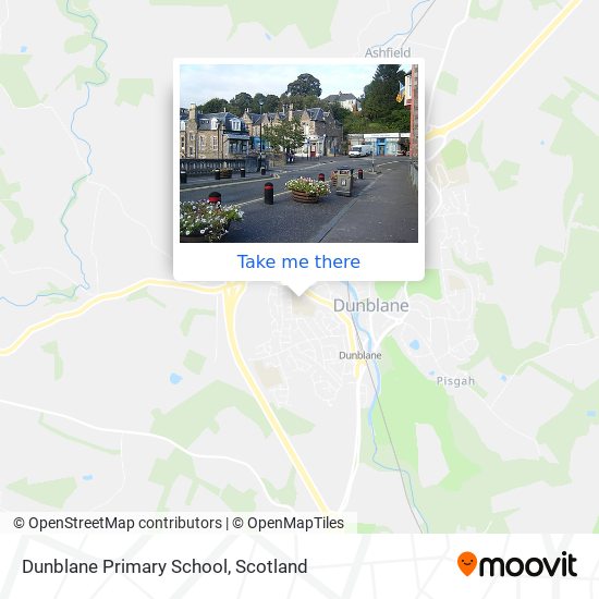 Dunblane Primary School map
