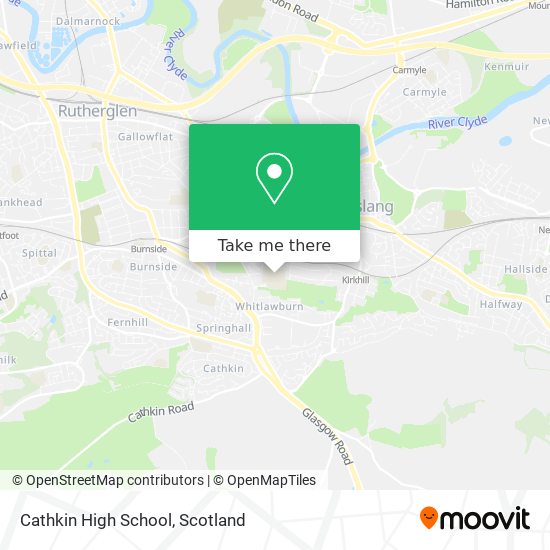 Cathkin High School map